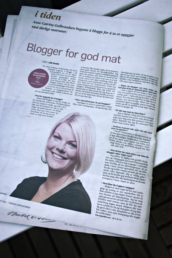 Helside om ENEståendemat i FVN God Tid 8.10.2011