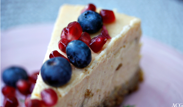 ostekake med gresskar