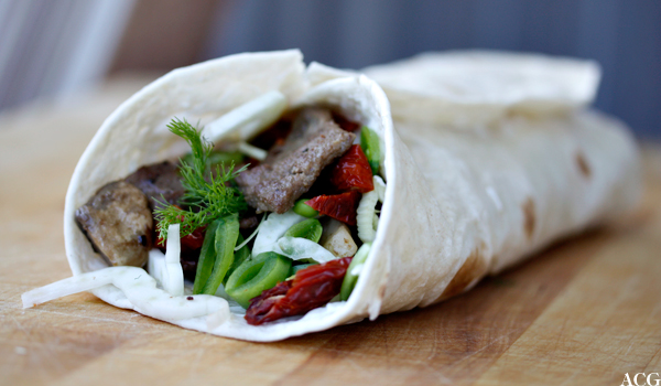 wrap med reinsdyrskav og fennikel
