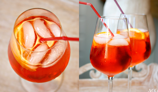 spritze aperol - sommerdrink