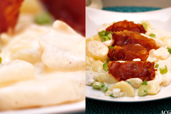 2 bilder med plukkfisk