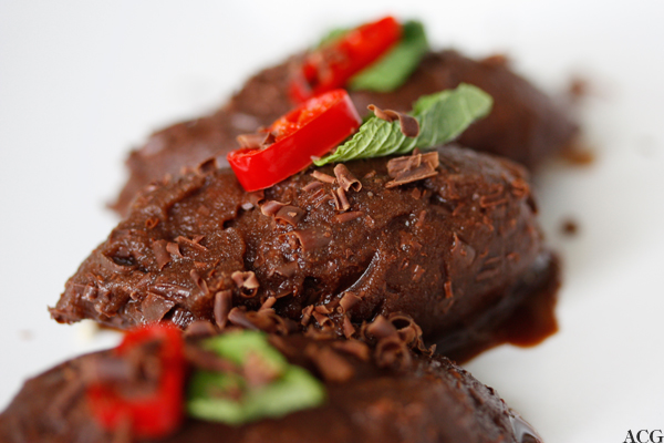 Mocha sorbet med chili
