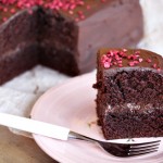 “40 and fab” sjokoladekake!