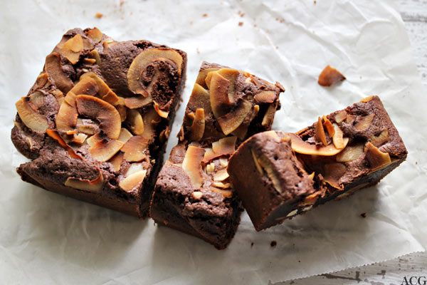 Brownies sett ovenfra
