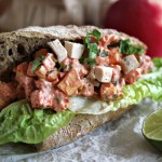 Kylling og tandoori sandwichsalat