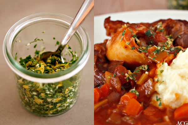 gremolata og osso buco