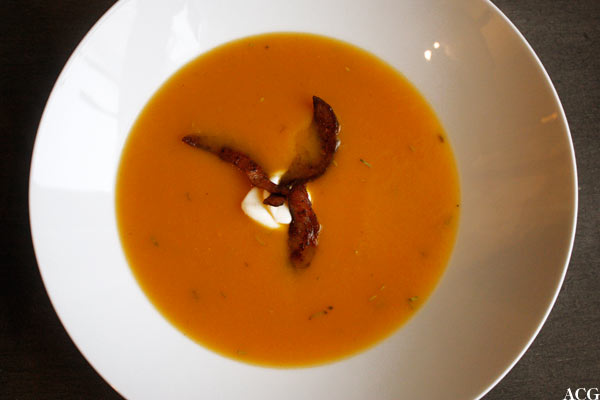 Søtpotetsuppe med rosmarin