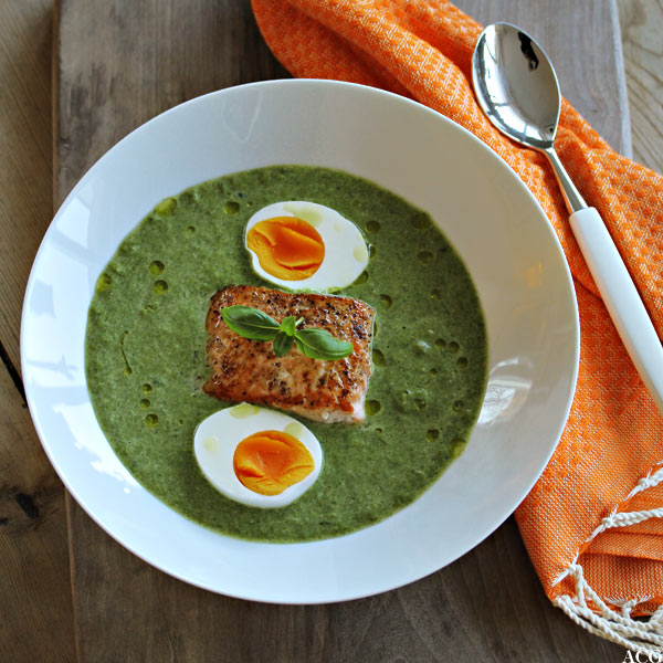 spinatsuppe