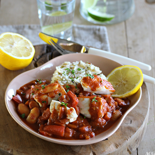 bilde av middagstallerken med chili og kveite