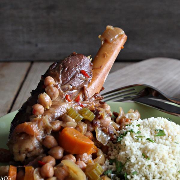 lammeskank og couscous