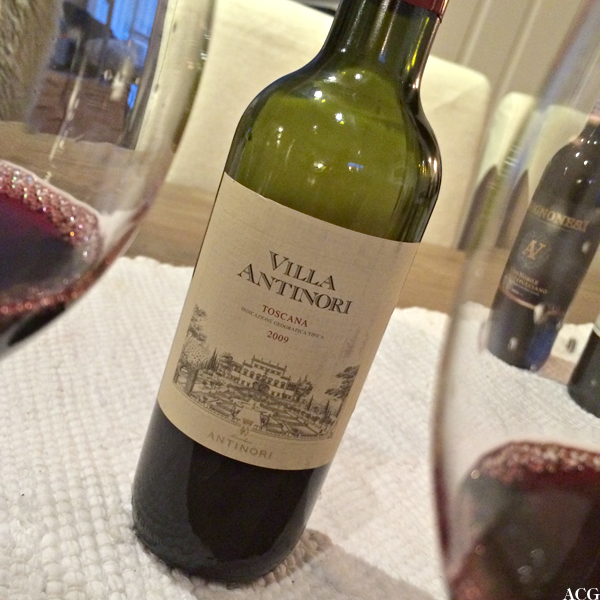 Vilde av flaske med Villa Antinori