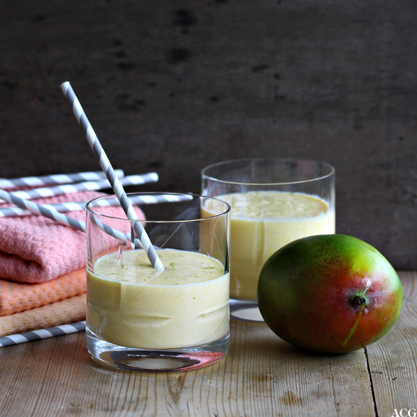 to glass med mango lassi
