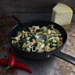 Pasta med grønnkål og parmesan