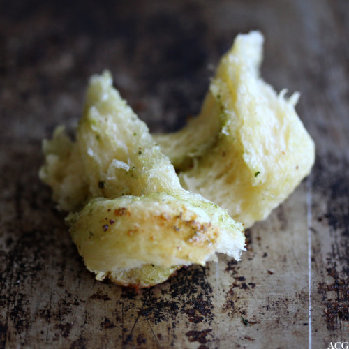 nærbilde av brioche