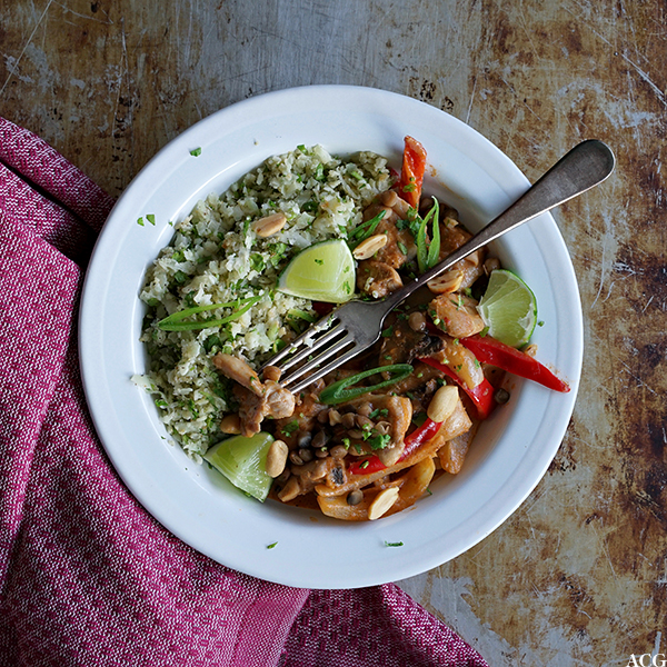 kylling med massaman curry