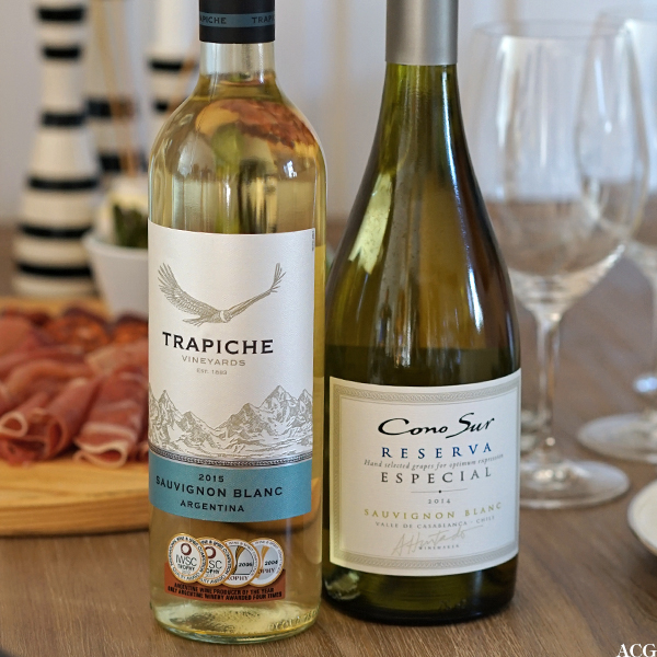 Vin til asparges: Trapiche og Cono Sur Reserva Especial Sauvignon Blanc
