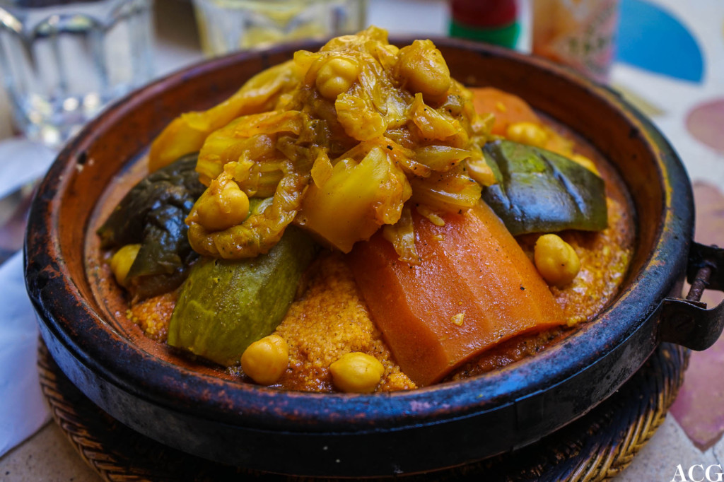 Couscous med 7 grønnsaker