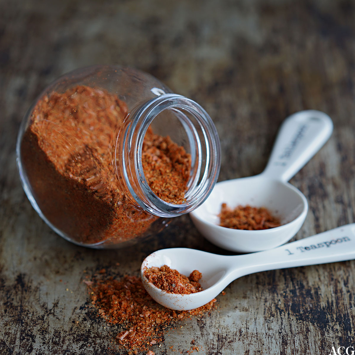 grillkrydder, også kjent som dry rub