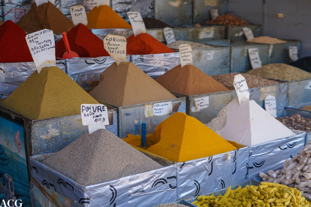 krydderbod i Marrakech