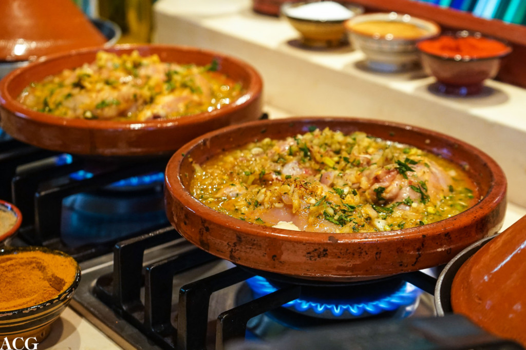 tagine på gassbluss