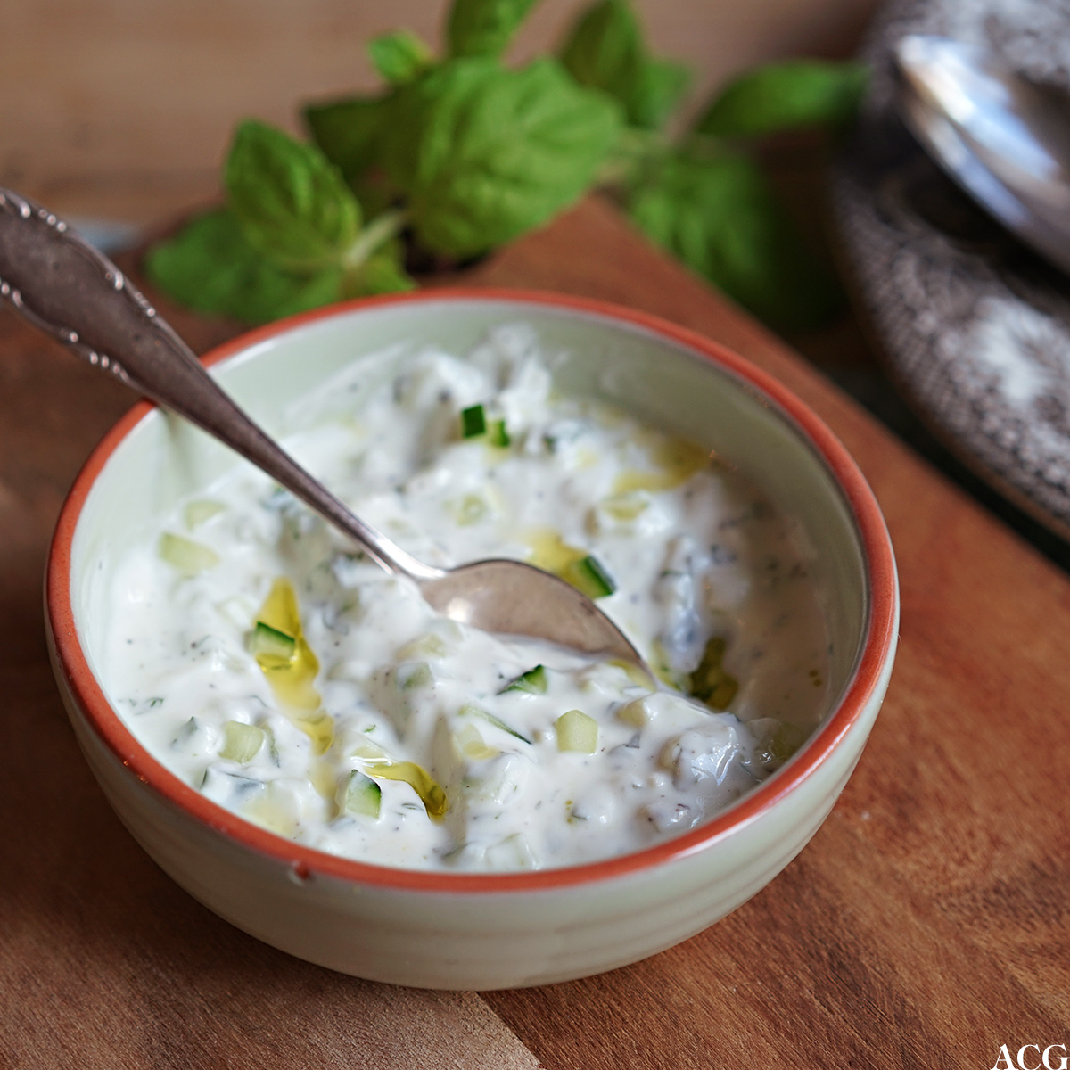 tzatziki med Snøfrisk