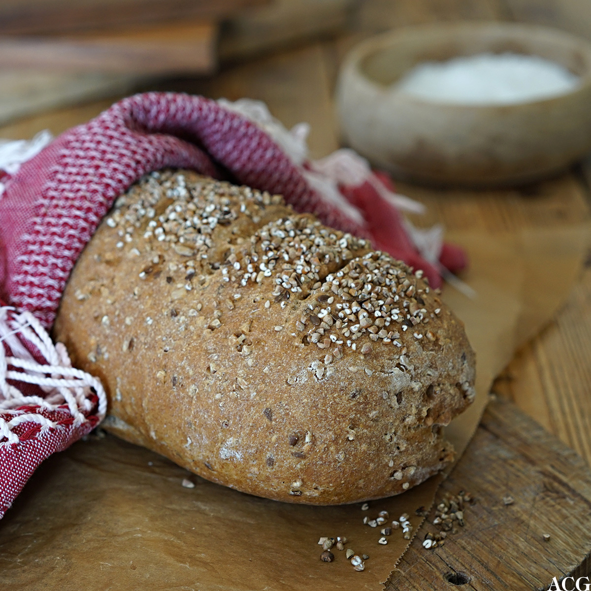 grovbrød med 5-korn