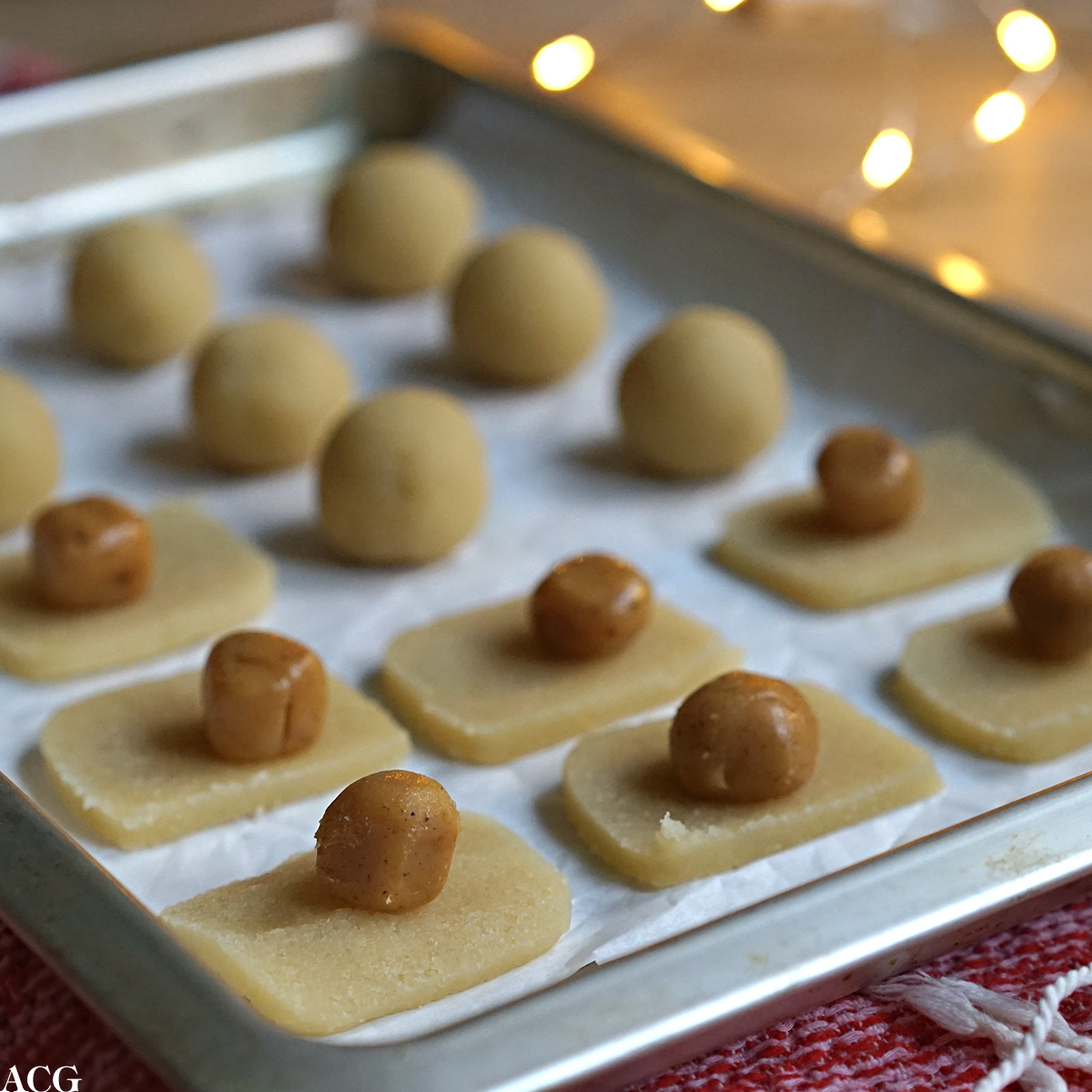 julekonfekt med marsipan og fudge