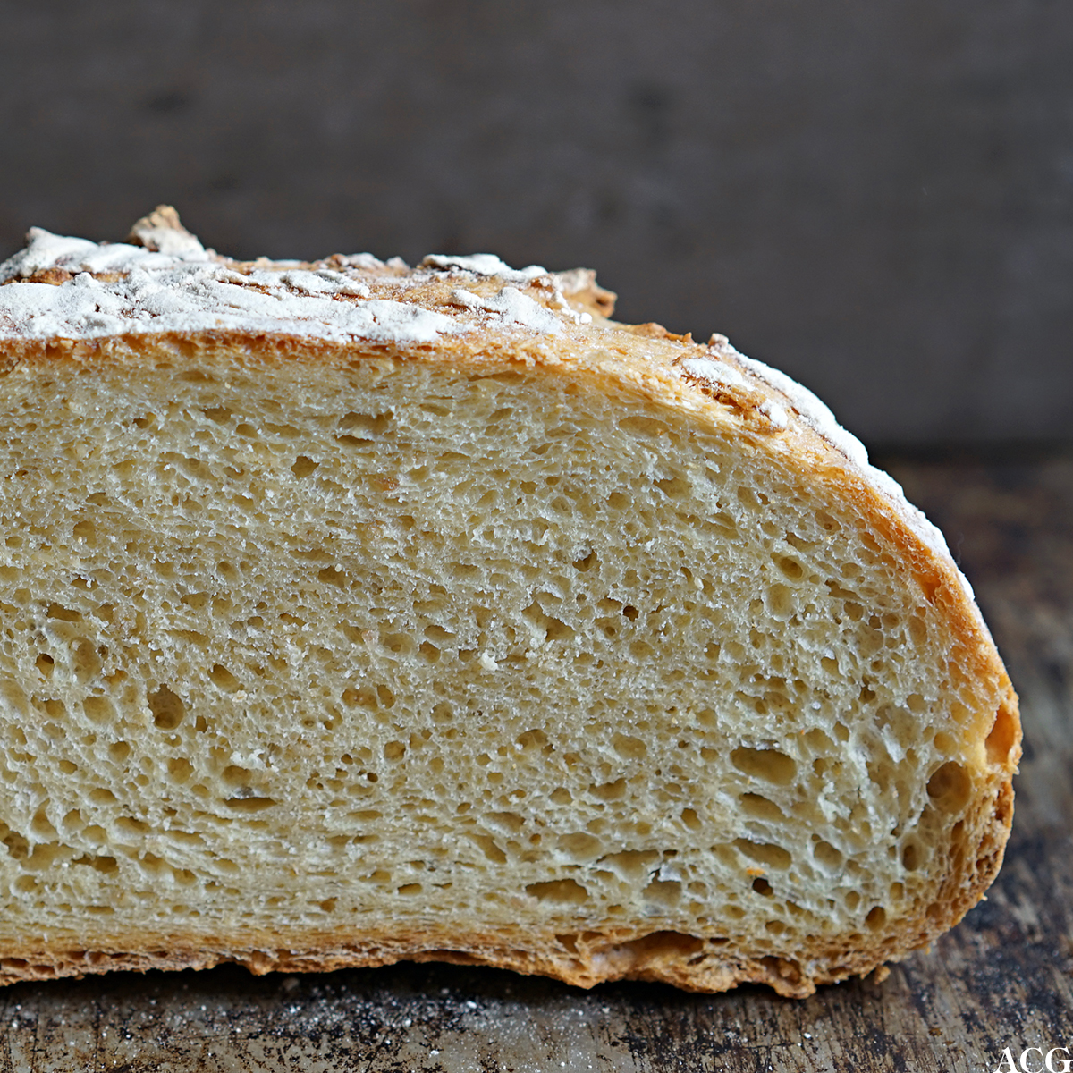 Eltefritt brød med egg og havre