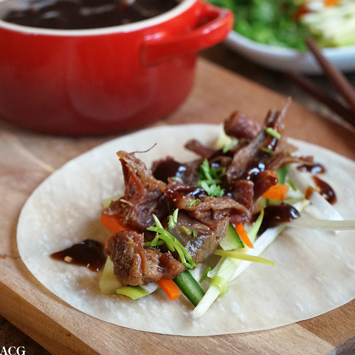 pinnekjøtt a la crispy duck