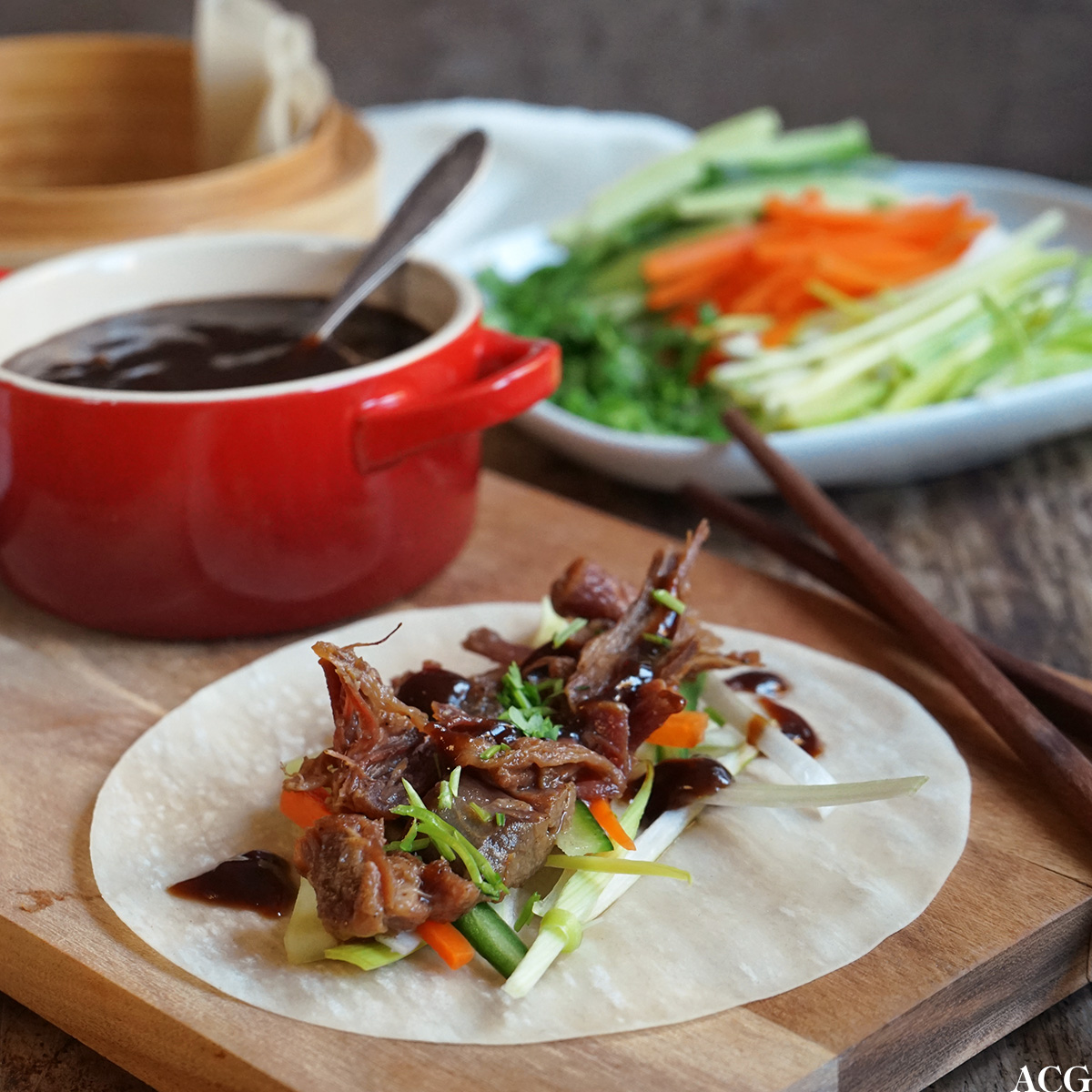 pinnekjøtt a la crispy duck